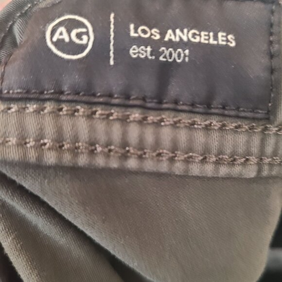 AG Adriano Goldschmeid Men's Casual Straight Leg Chino Pants Olive Size 38x34 - Picture 6 of 8